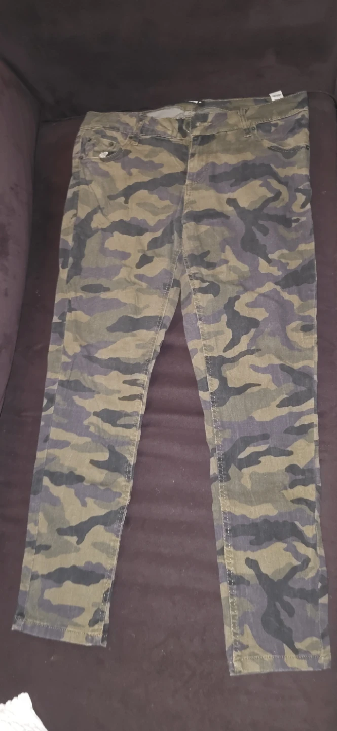 Camo Print Pants