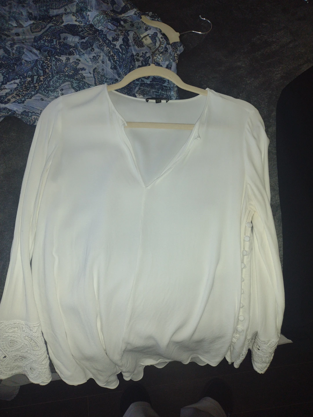 White Long Sleeve Blouse