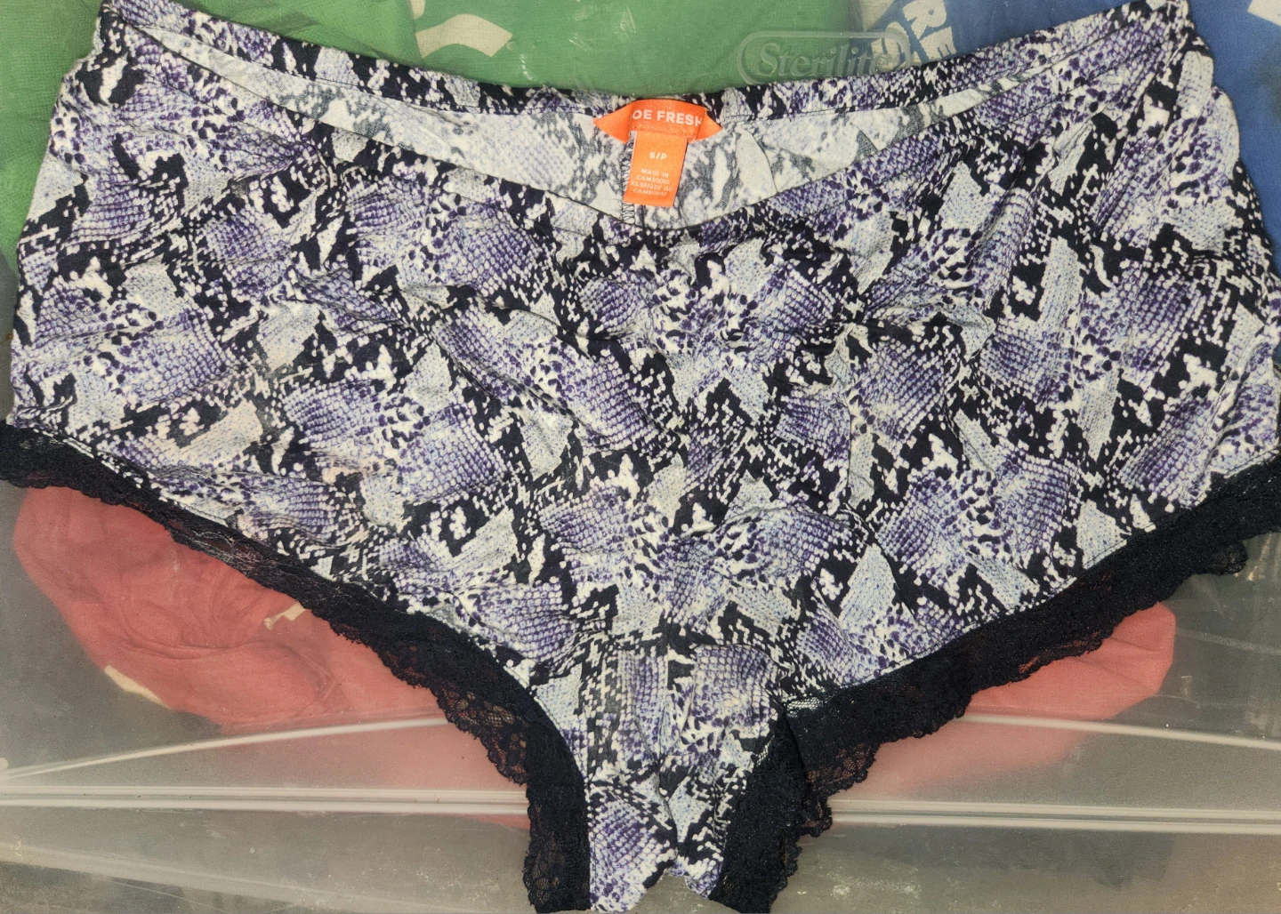 Joe Fresh S/P Snake Print Lined Underwear