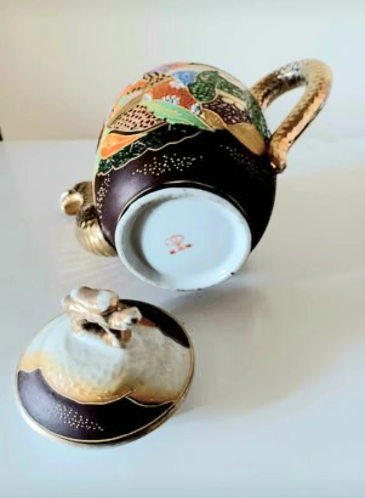 Vintage Dragon Spout Japanese Teapot - photo 3