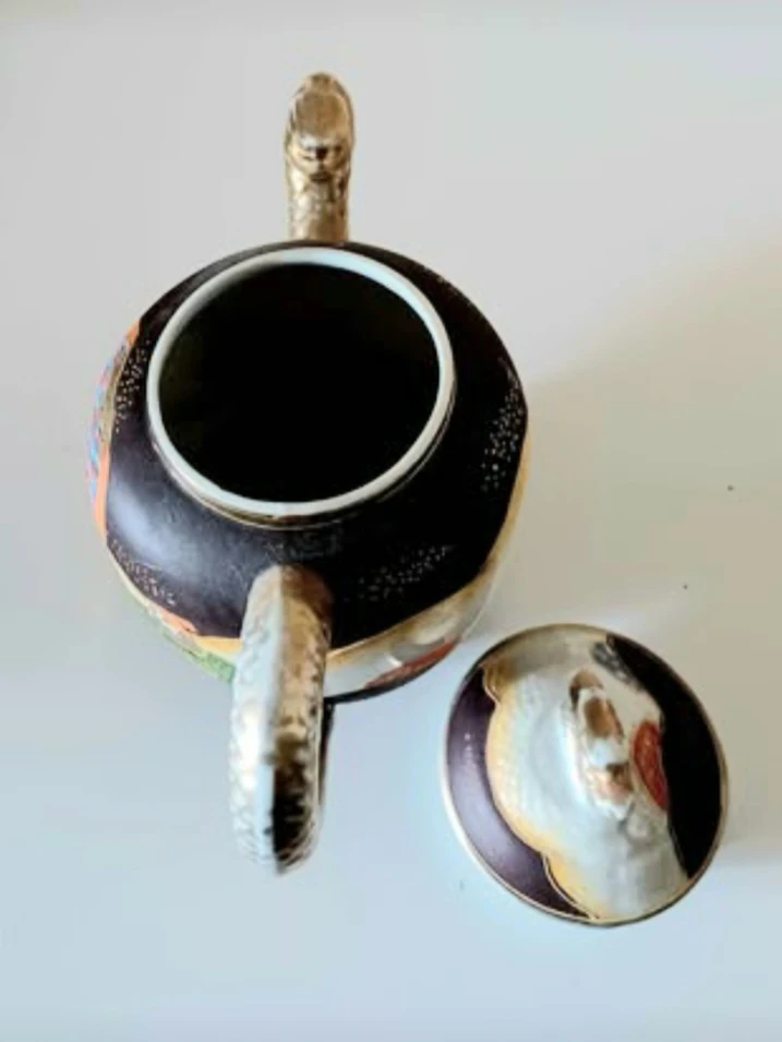 Vintage Dragon Spout Japanese Teapot - photo 4
