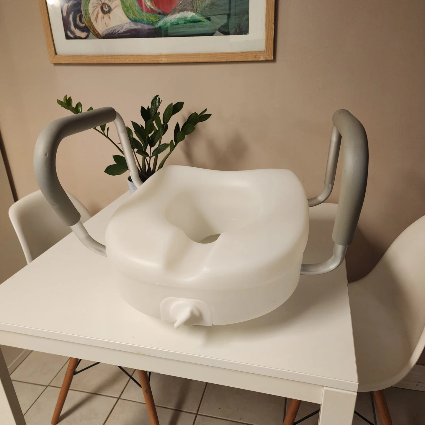 PCP 7017 Elevated Toilet Seat with Arms