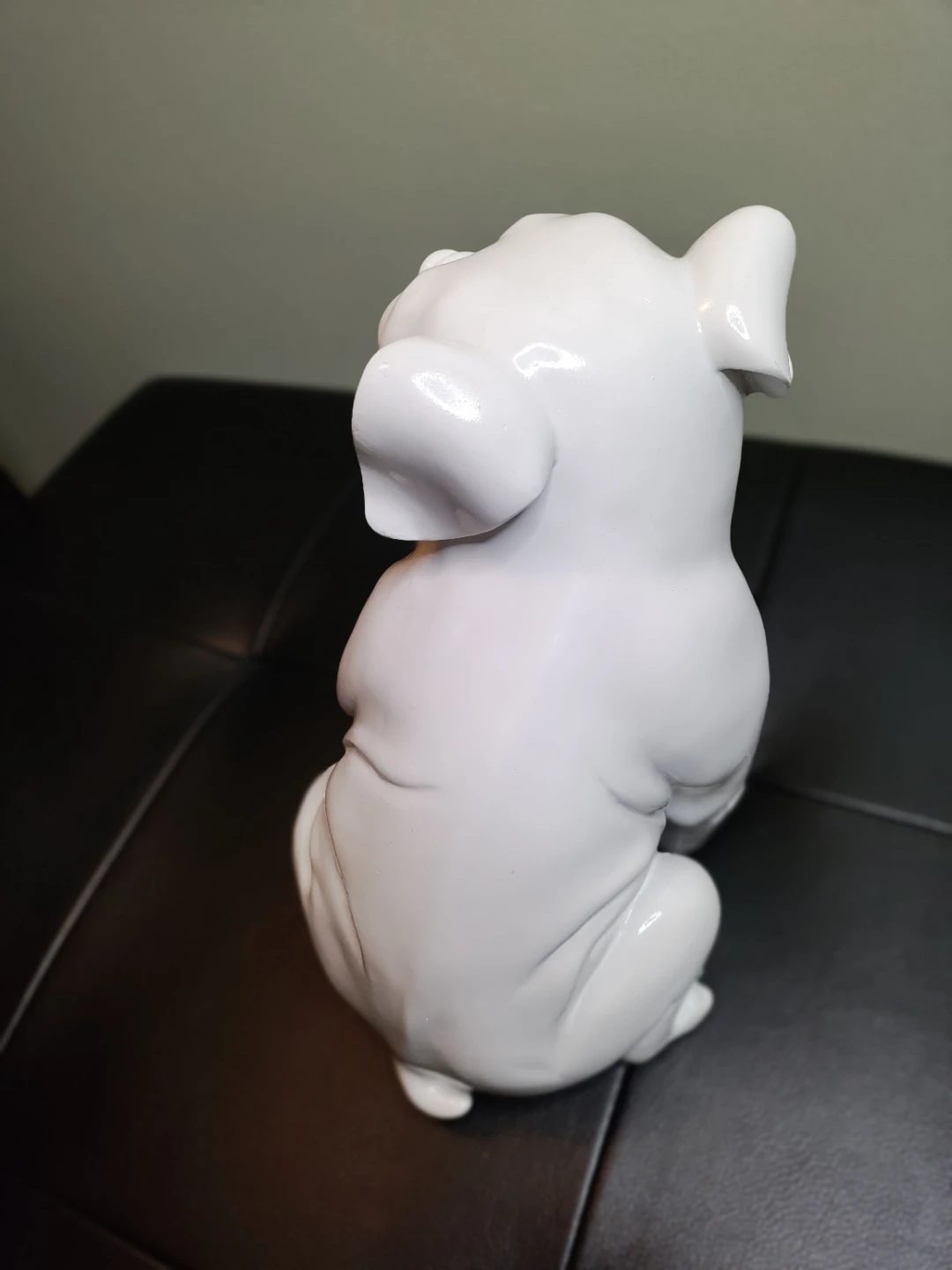 White Bulldog Figurine - photo 5
