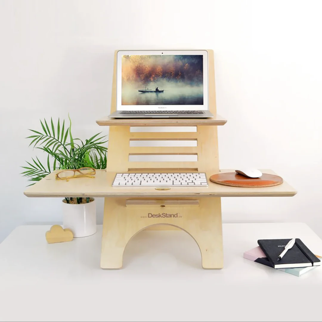 Deskstand standing desk converter - NOT ELECTRONIC