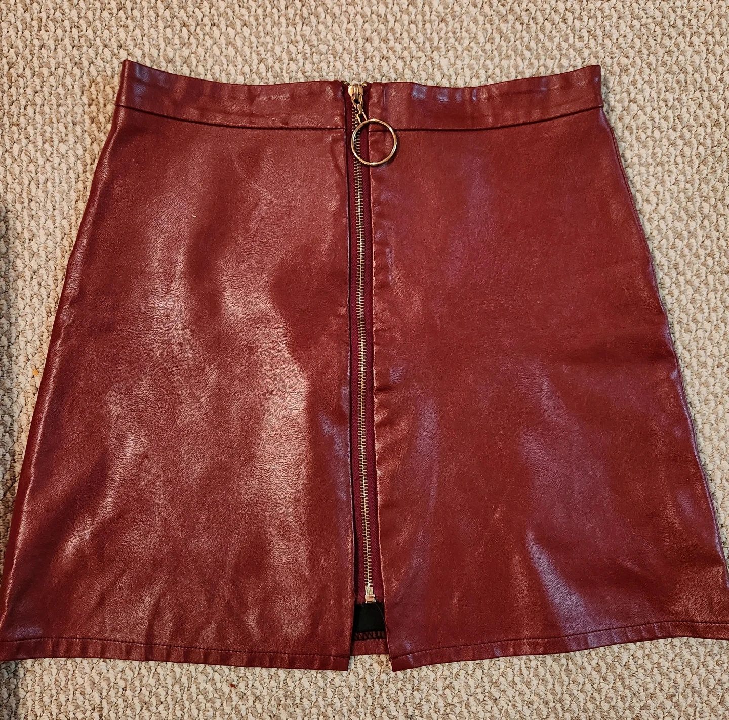 Two Faux Leather Mini Skirts - photo 3
