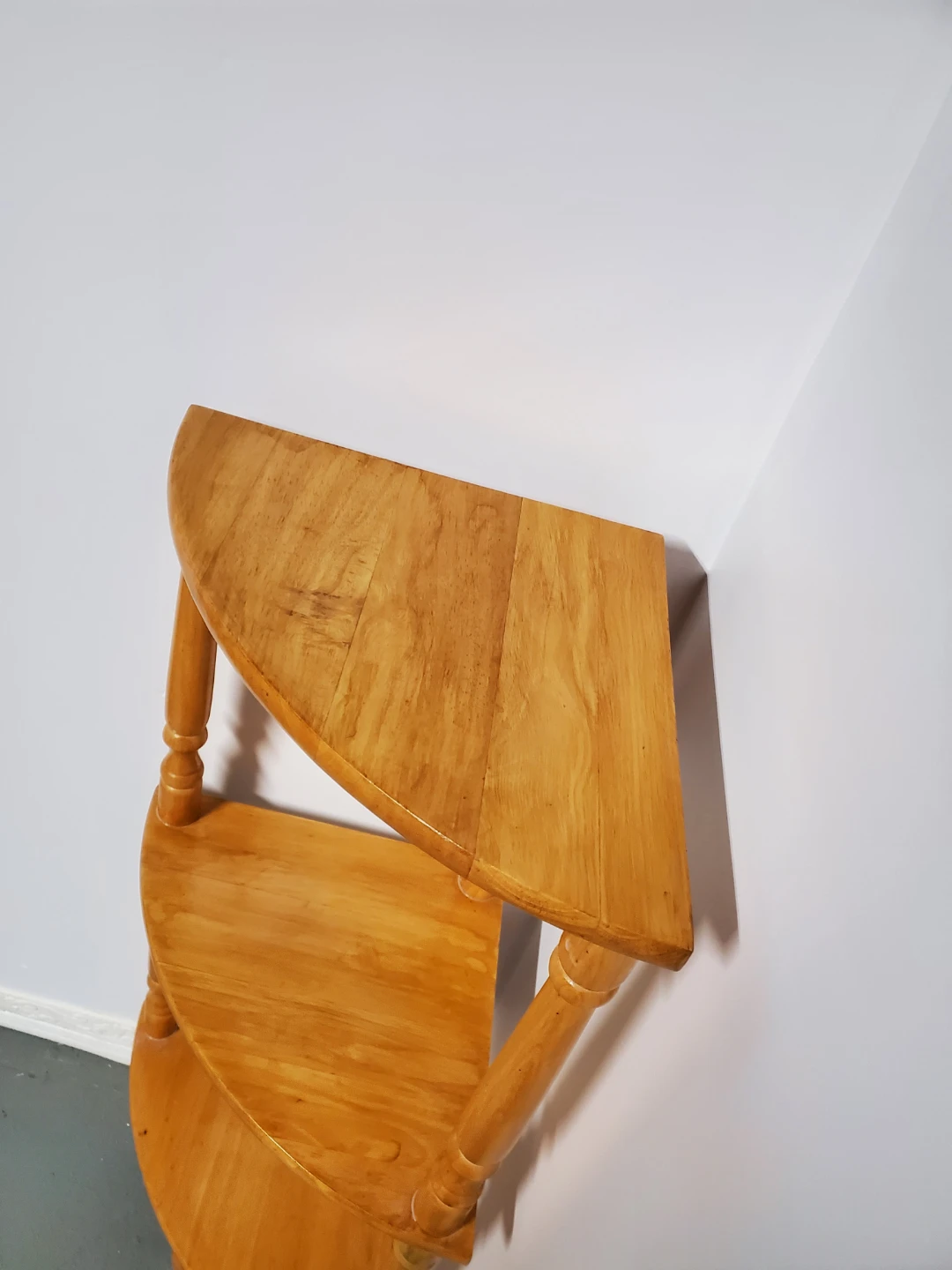 Wooden Corner Shelf - 3 Tier - photo 3