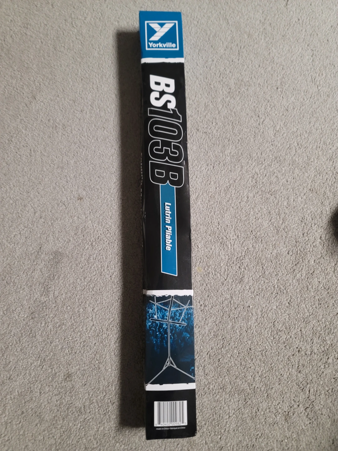 Yorkville BS103B Music Stand - New in Box!