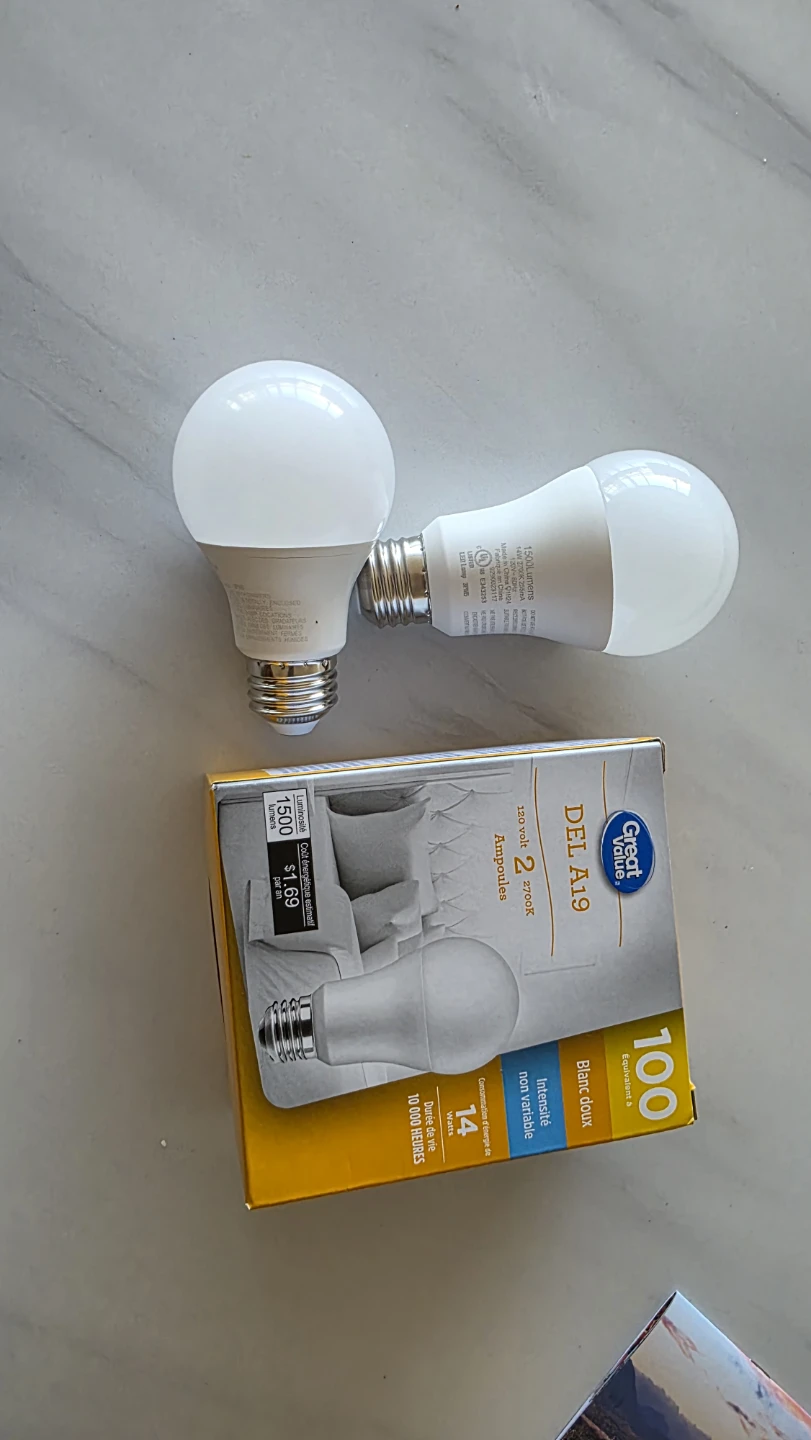 LED Light Bulbs - Pack of 2