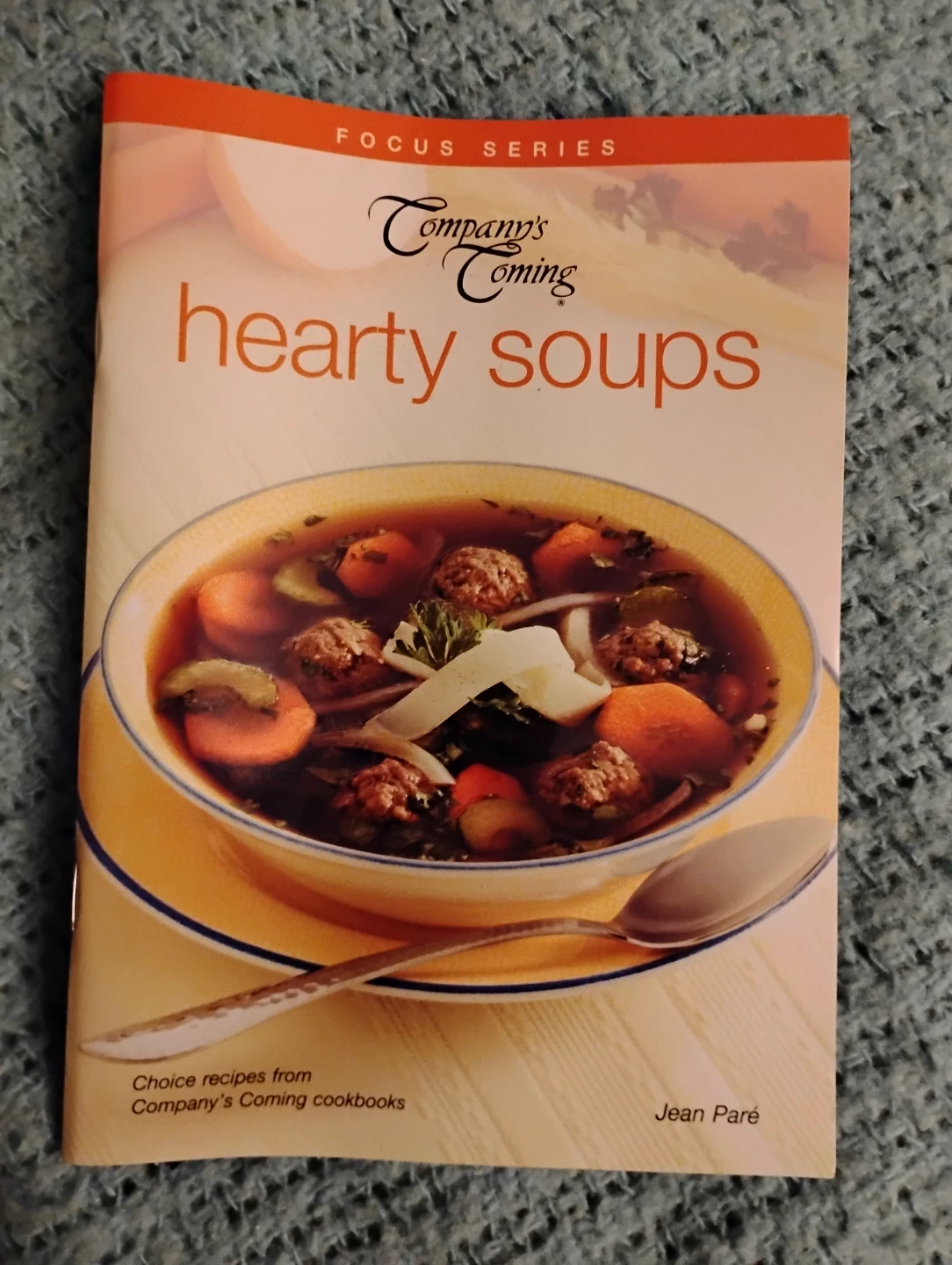 NEW!! COMPANY'S COMING HEARTY SOUPS MINI-BOOK