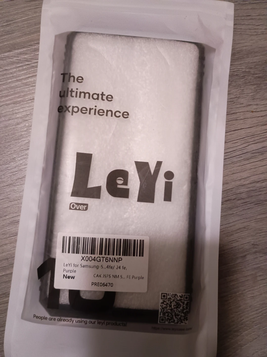 New LeYi Samsung S...4fe/24 fe Purple Case - photo 2