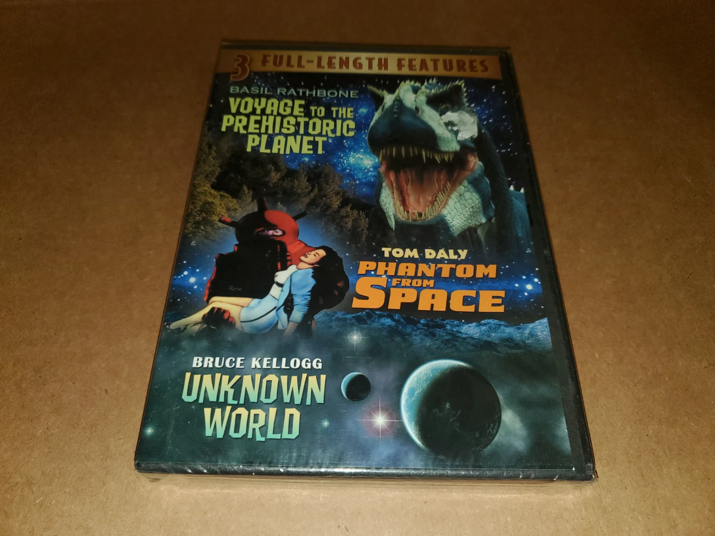 Brand New - 3 Movies in 1 DVD - Voyage, Phantom, Unknown