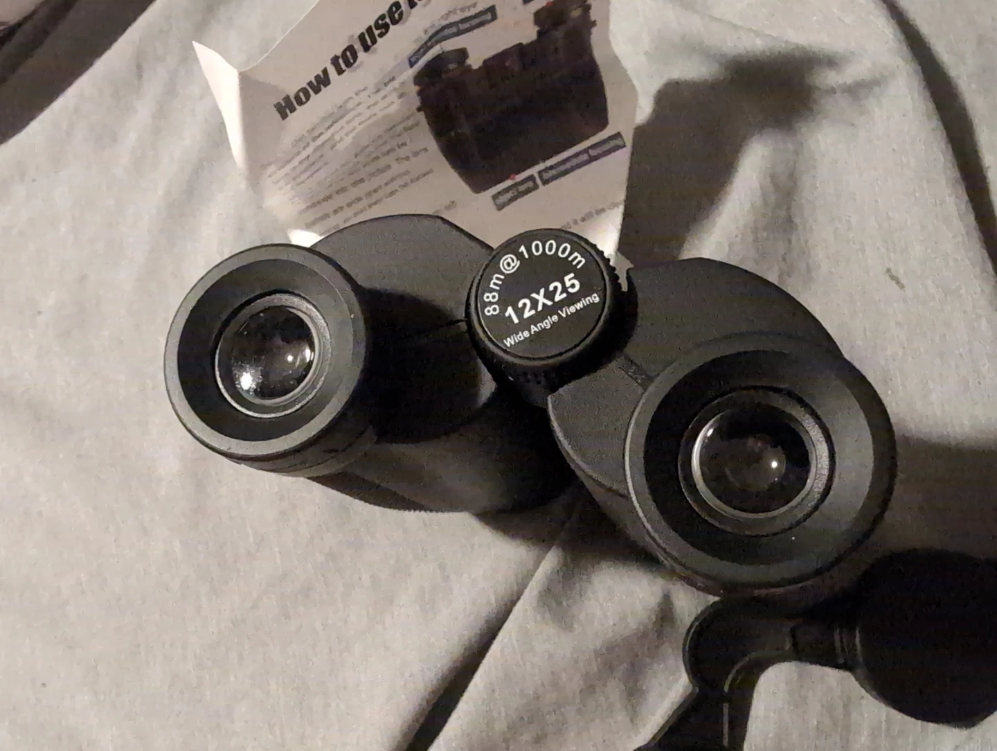 FLYANT 12x25 Wide Angle Binoculars with Case - photo 3