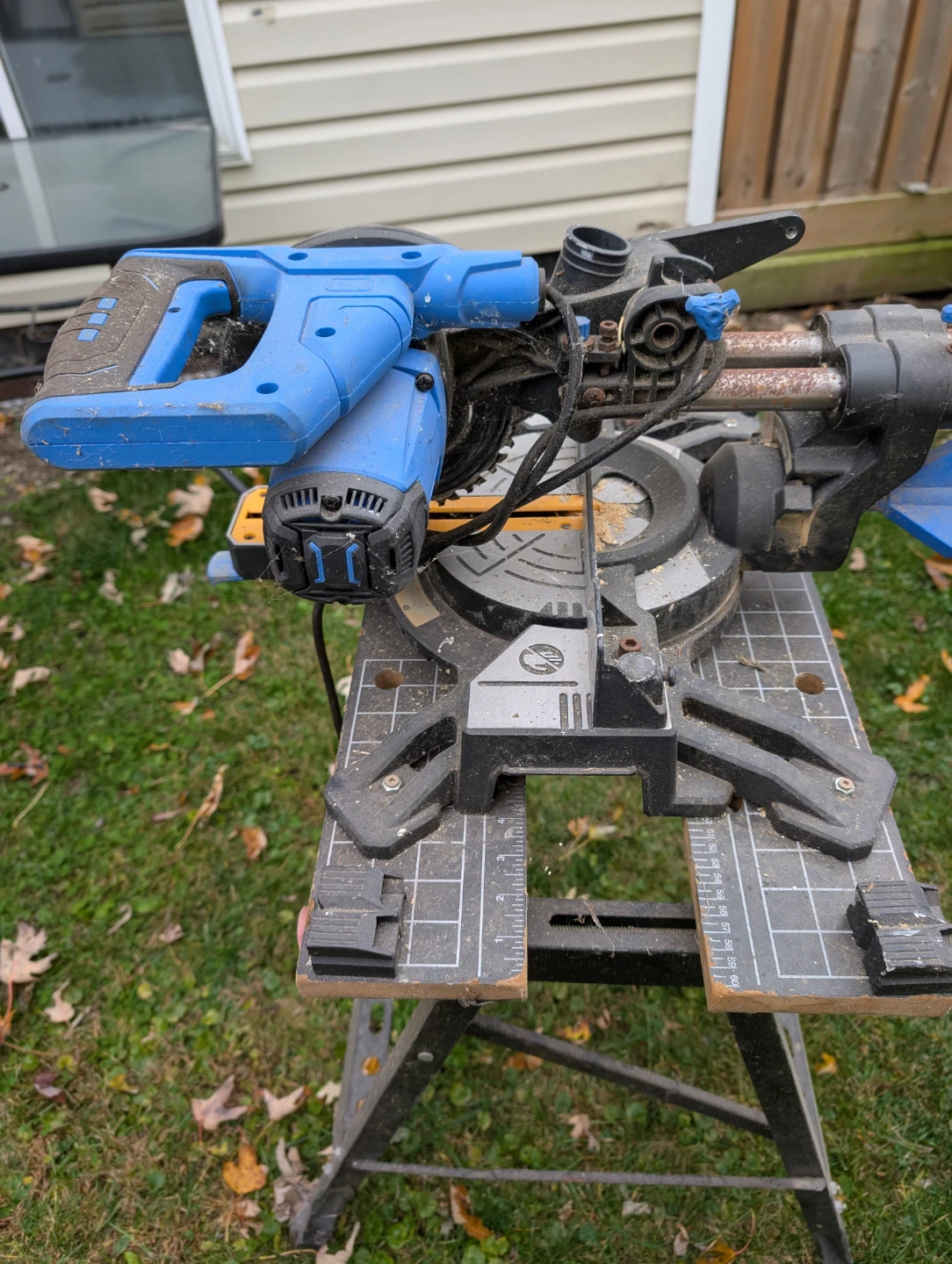 Mastercraft Miter Saw with Jobmate Stand