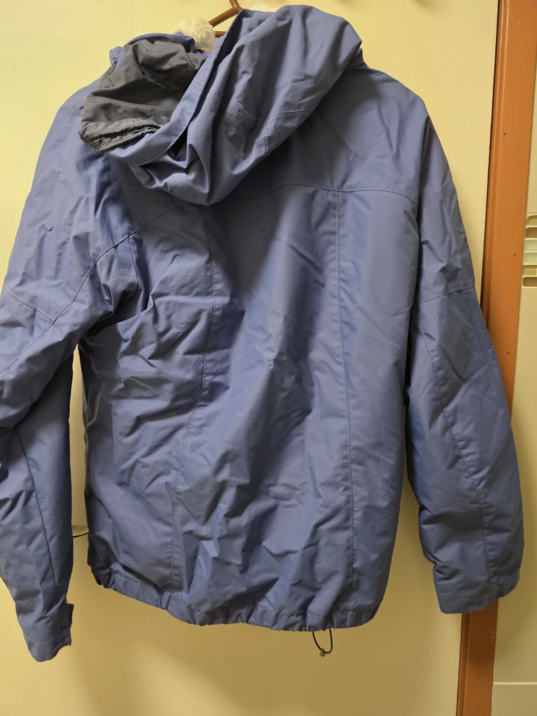 Columbia Blue Winter Jacket with Detachable White Fleece Jacket - photo 2