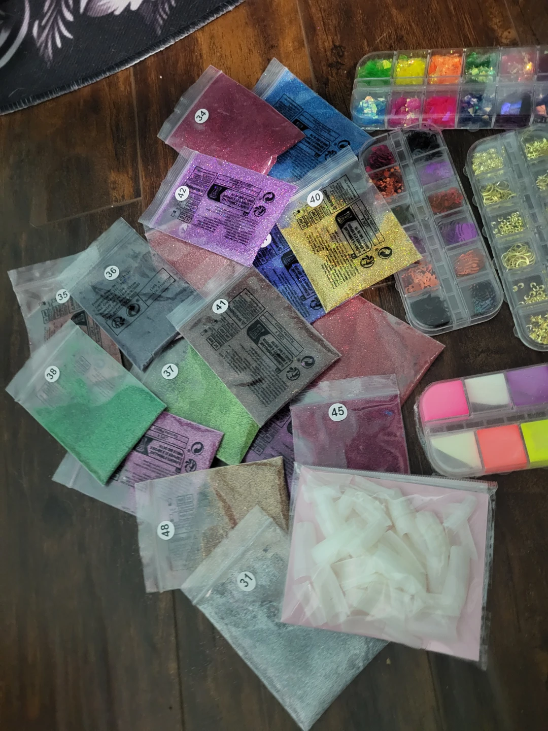 Nail Art Glitter and Decoration Set - photo 3