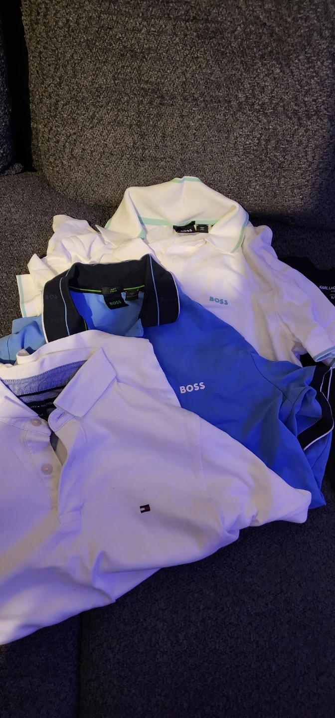 Tommy Hilfiger, Boss, Karl Lagerfeld Polo Shirts