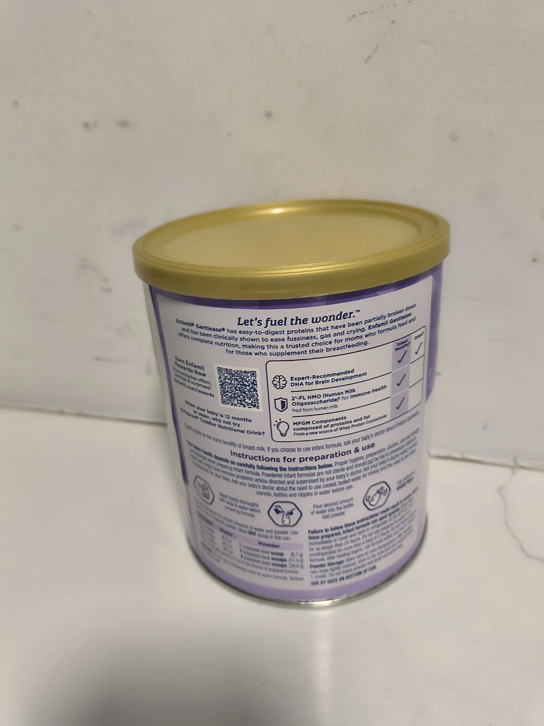 Enfamil Gentlease Infant Formula - Milk-Based Powder with Iron - photo 2