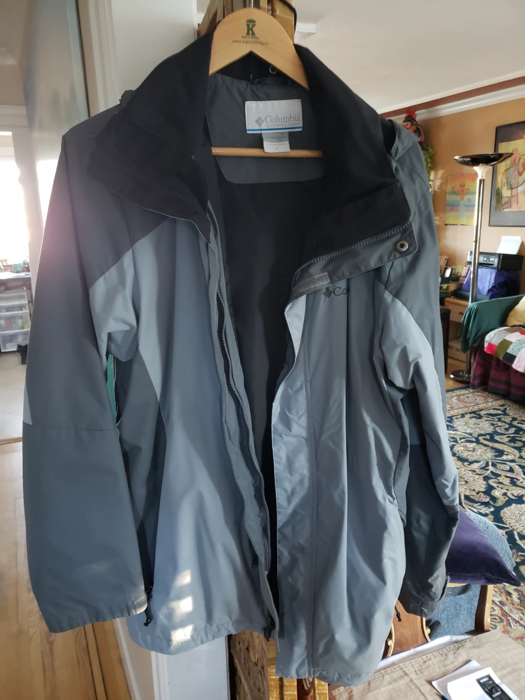 Columbia Interchange Jacket - Grey/Black