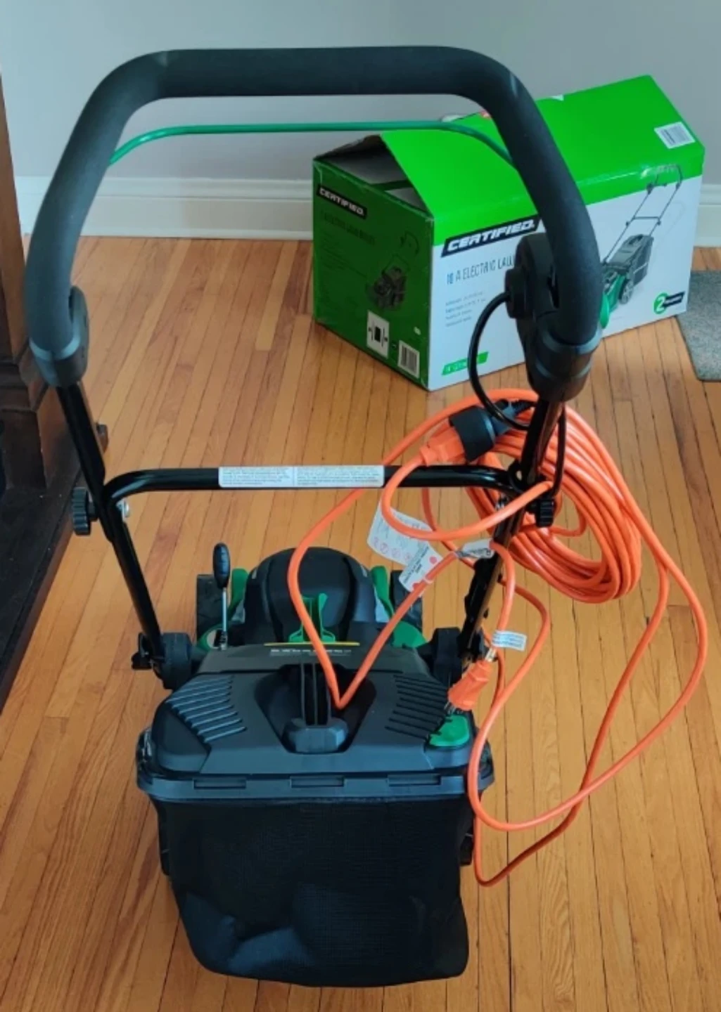 Certified 10 A Electric Lawn Mower 14" Deck - photo 3