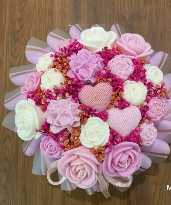 Handmade Scented Candles - Rose & Teddy Bear Designs - photo 3