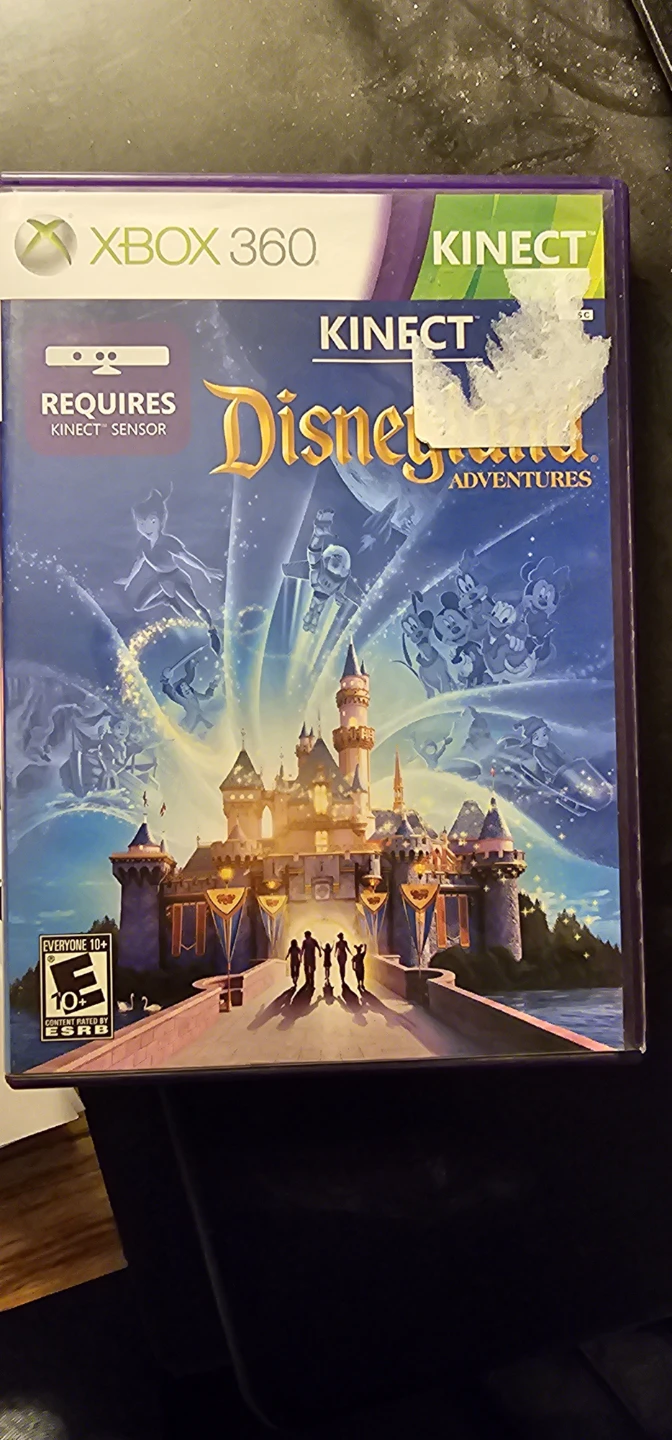 Xbox 360 Kinect Disney Speedstorm Adventures Game