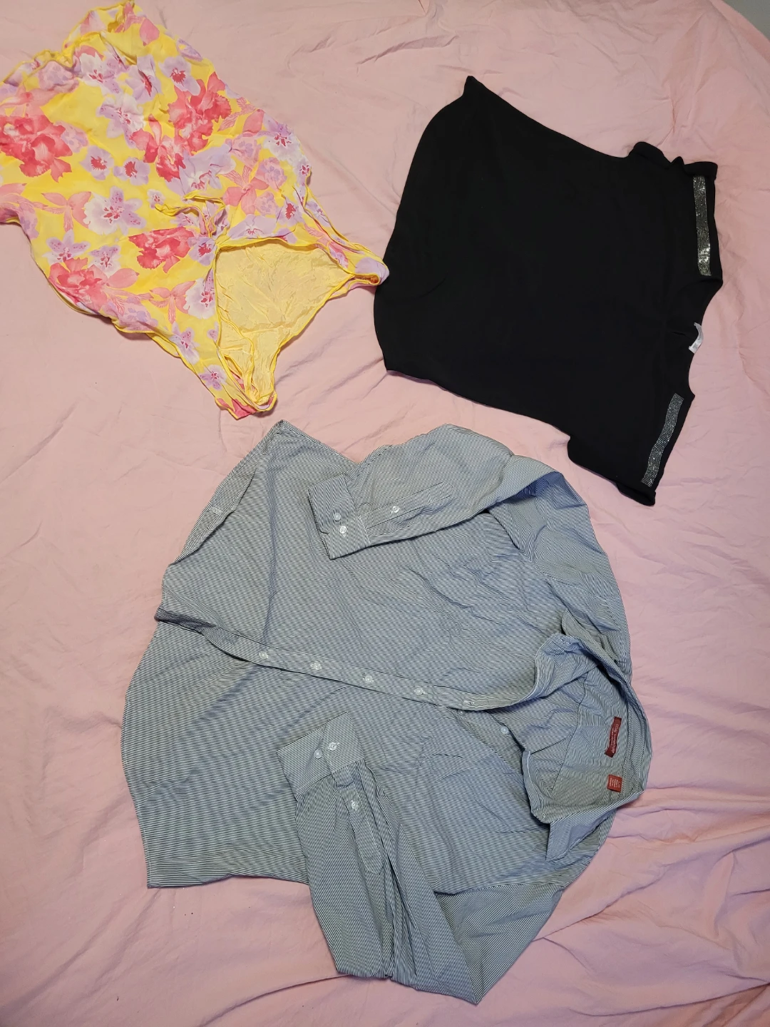 3 feminine dress shirts