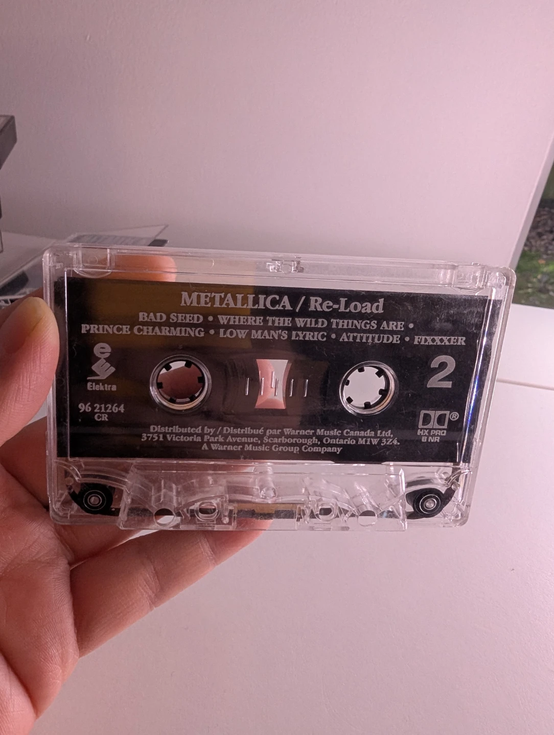 Metallica Re-Load Cassette Tape - photo 3