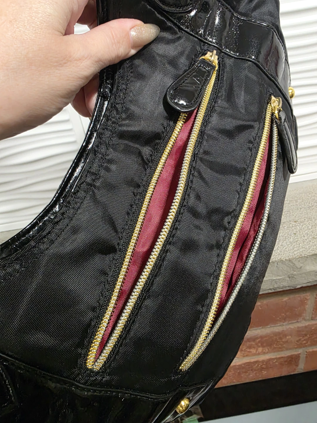 Black Nylon Tote Bag - photo 4