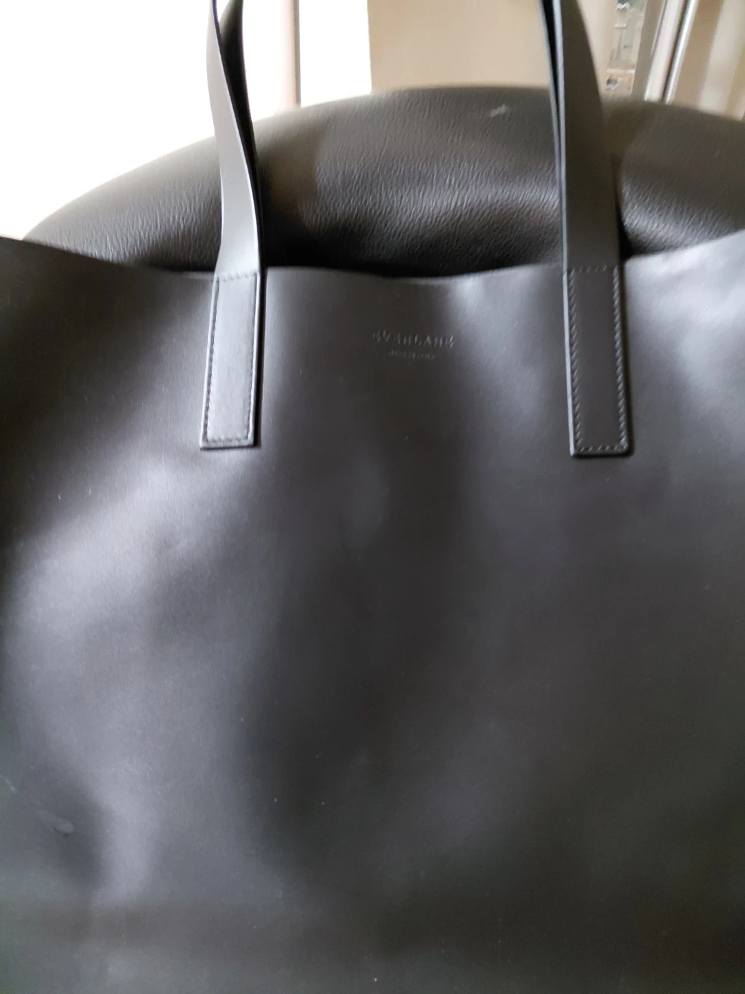 Everlane Leather Tote Bag - Black