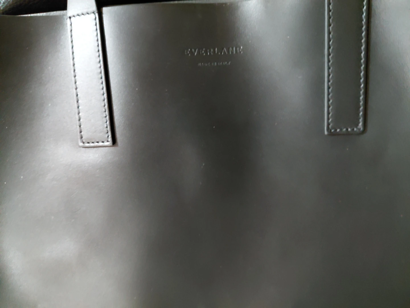 Everlane Leather Tote Bag - Black - photo 2