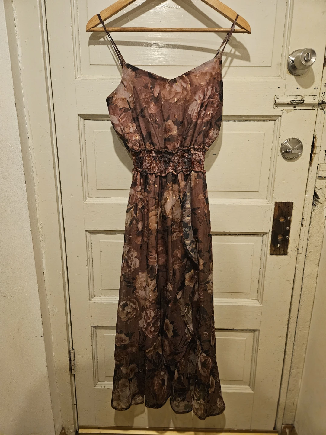 Emerald Sundae Floral Print Maxi Dress Size S