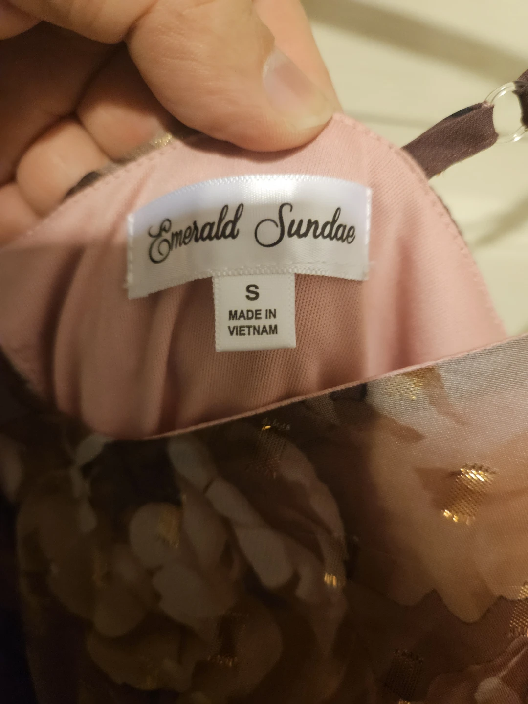 Emerald Sundae Floral Print Maxi Dress Size S - photo 5