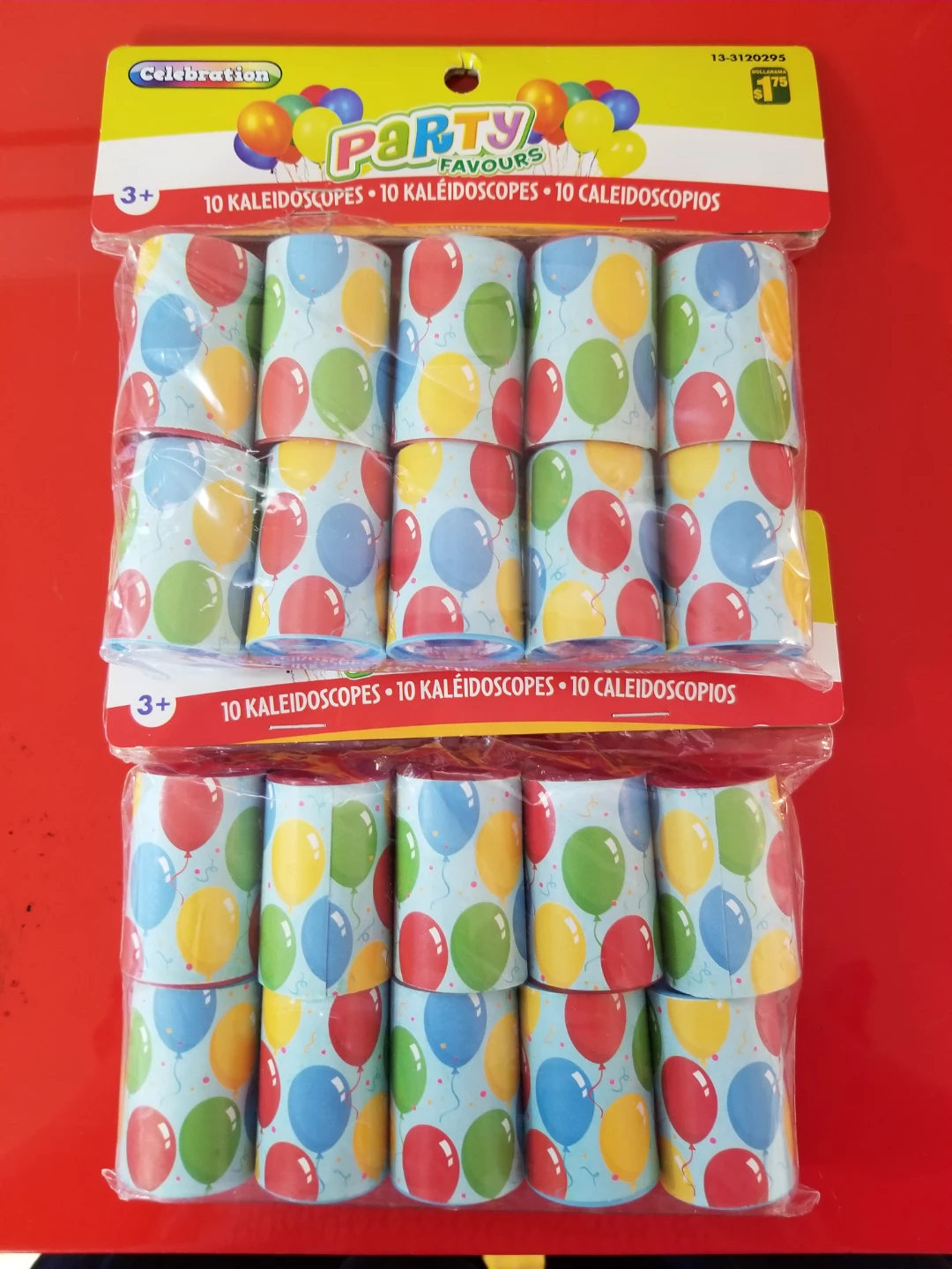 Celebration Party Favours Kaleidoscopes - 2 packs