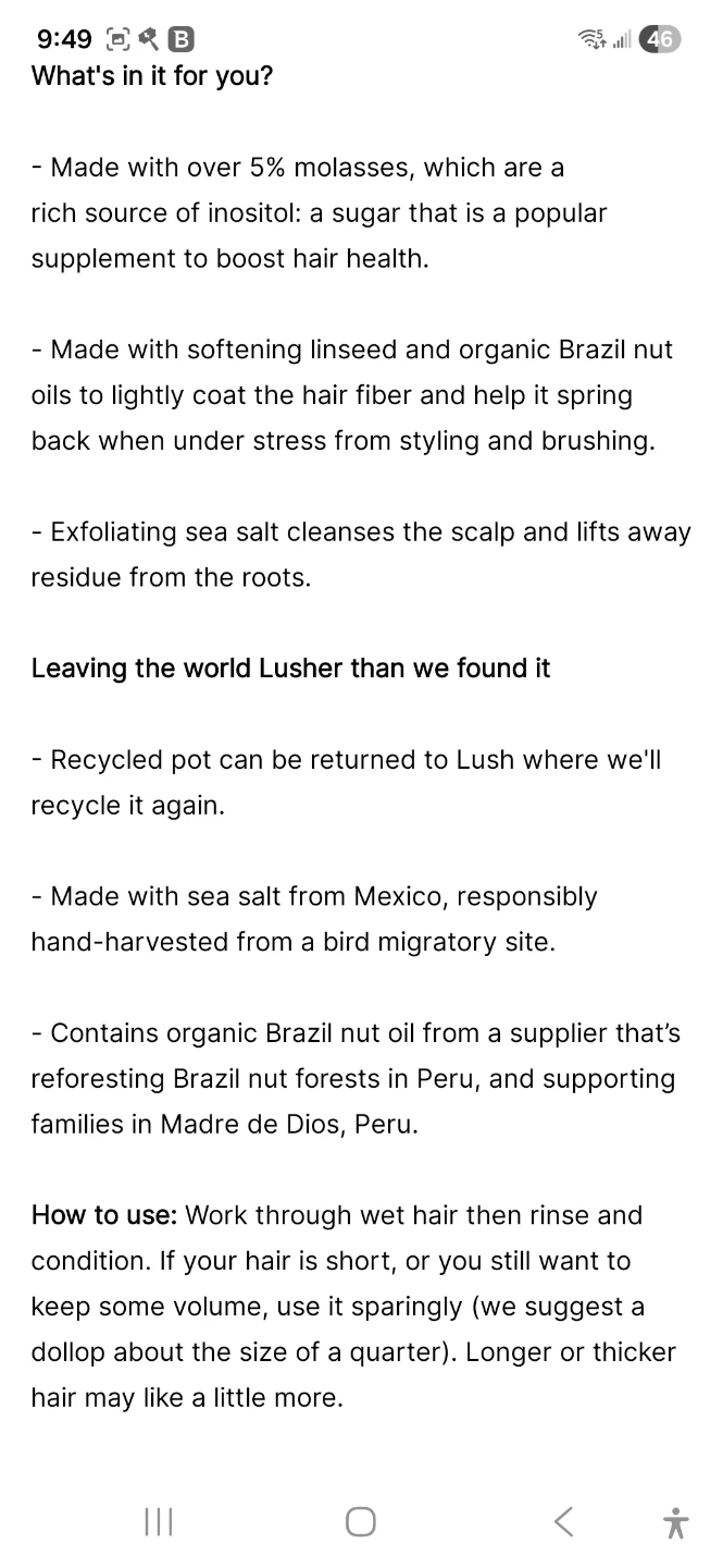 Lush Banana Shampoo - photo 3