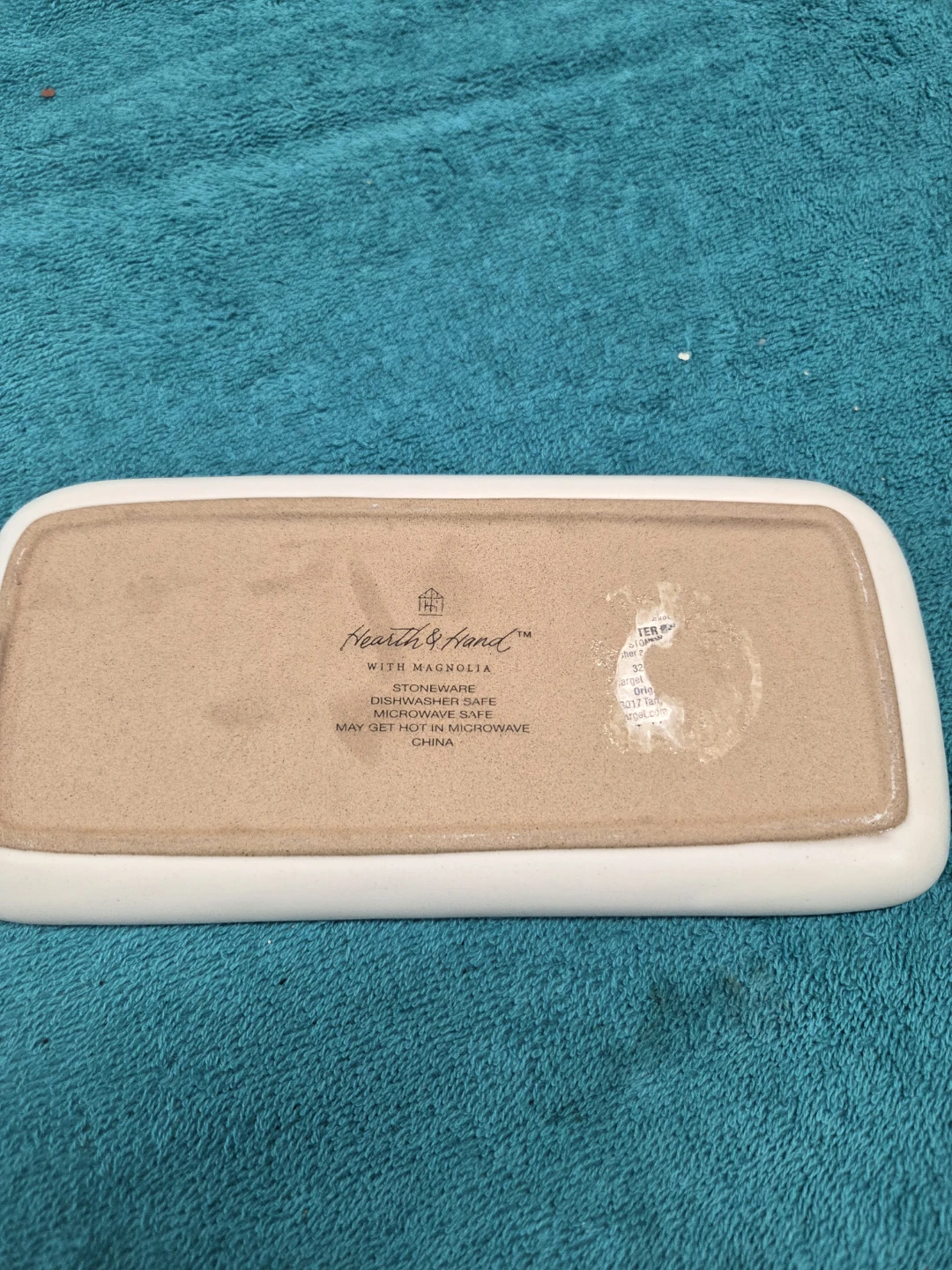 Hearth & Hand Butter Dish with Magnolia - photo 2