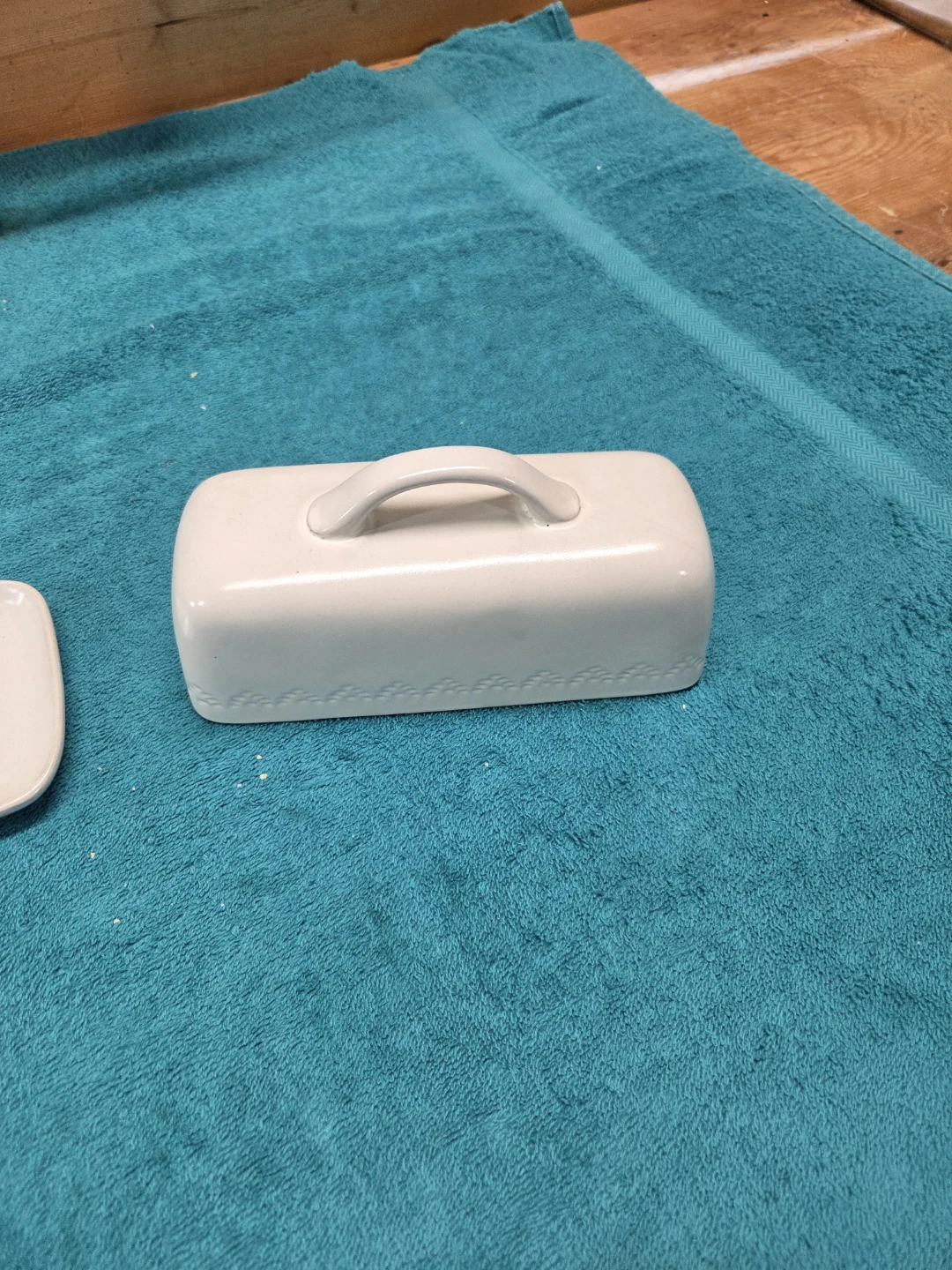 Hearth & Hand Butter Dish with Magnolia - photo 4