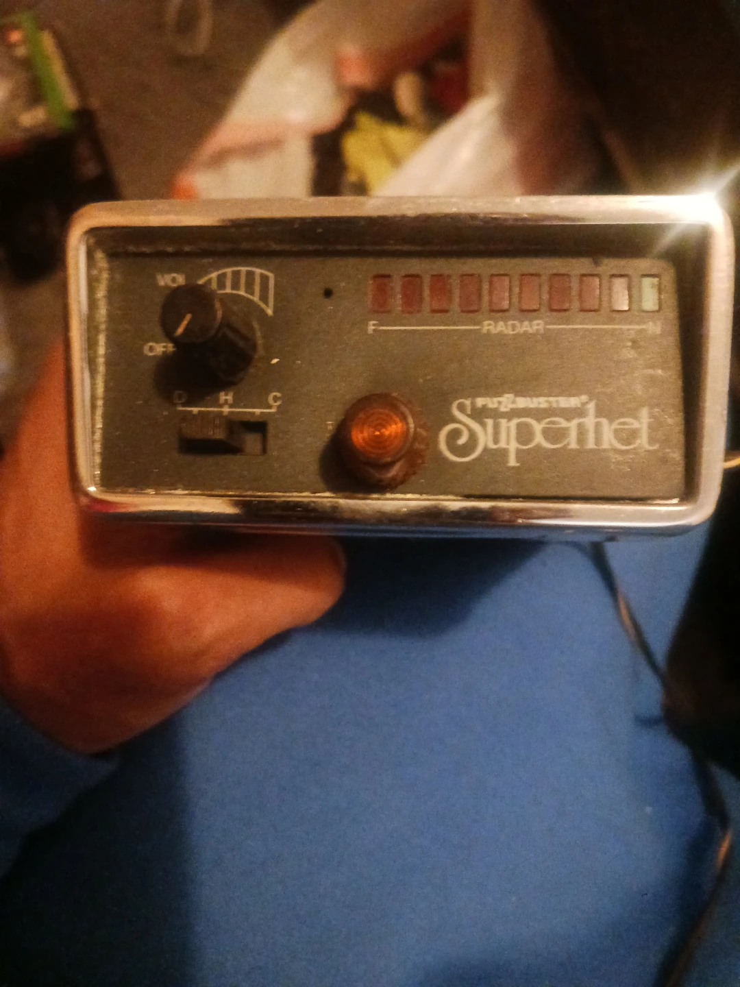 Vintage Fuzzbuster Superhet Radar Detector - photo 2