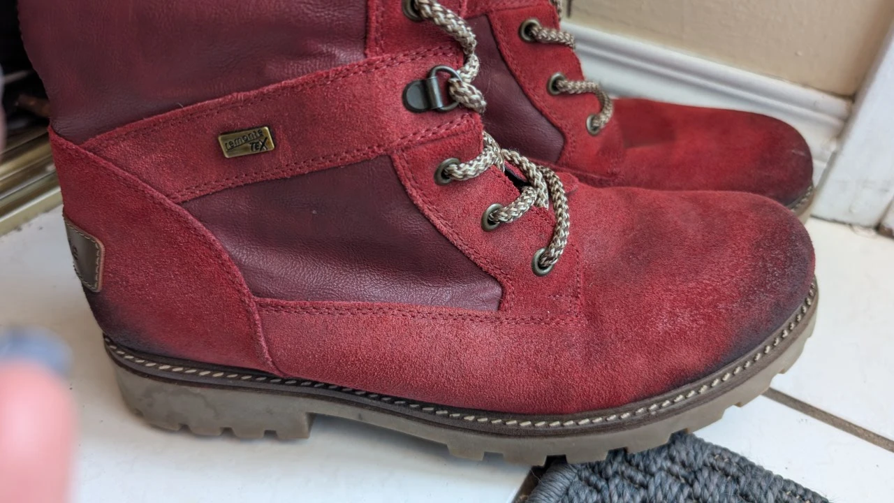 Remonte Red Winter Boots - Size 40 - photo 2