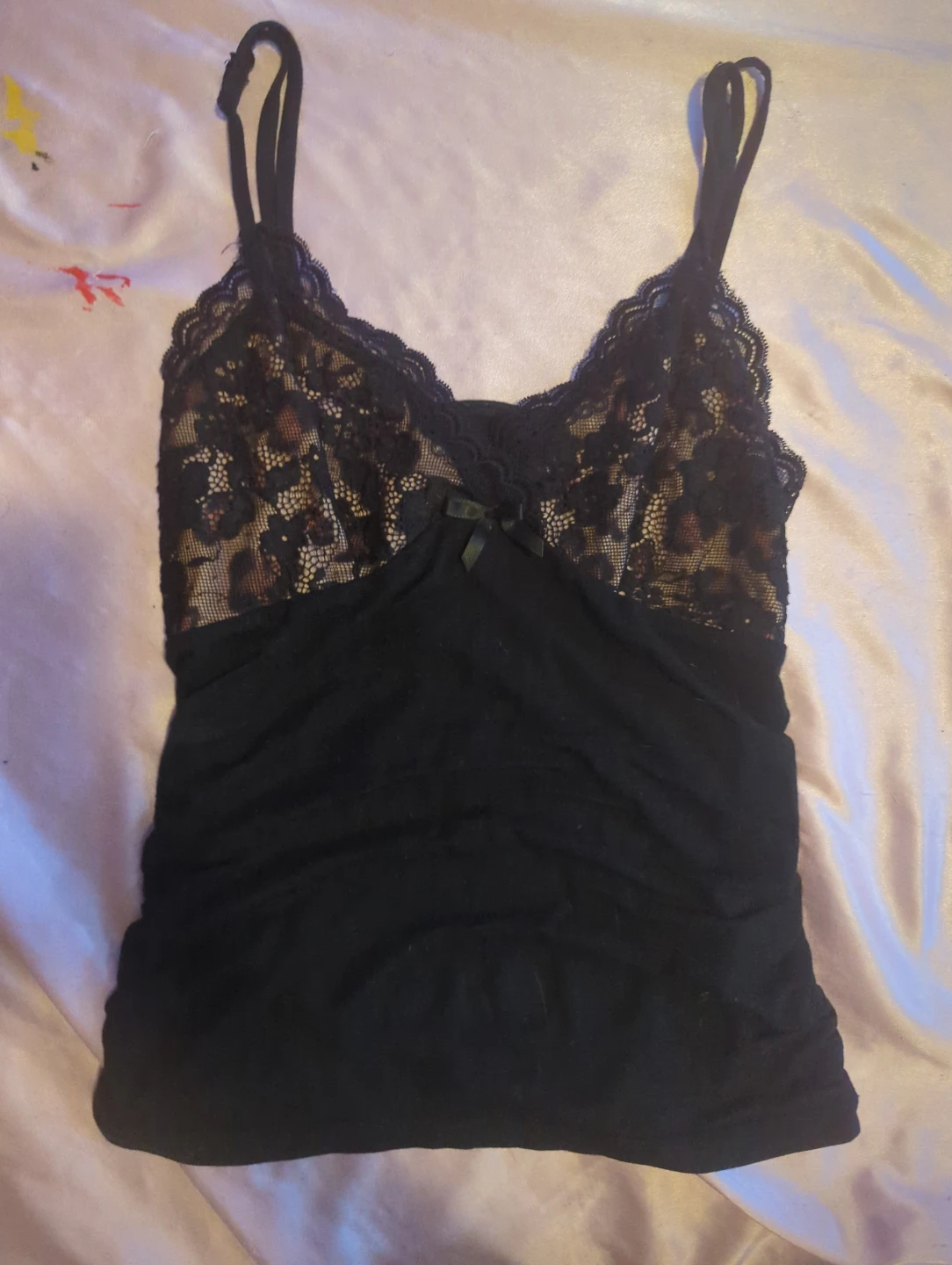 Black Lace Cami Top - photo 2