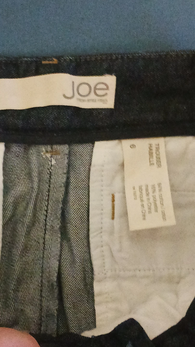 Joe Fresh Dark Wash Denim Trouser Jeans - photo 3