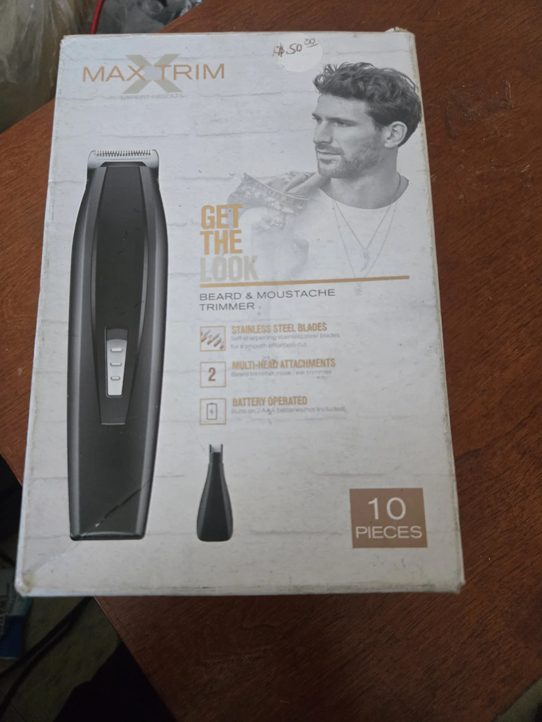 Conair MAX Trim Beard & Moustache Trimmer - 10 Piece