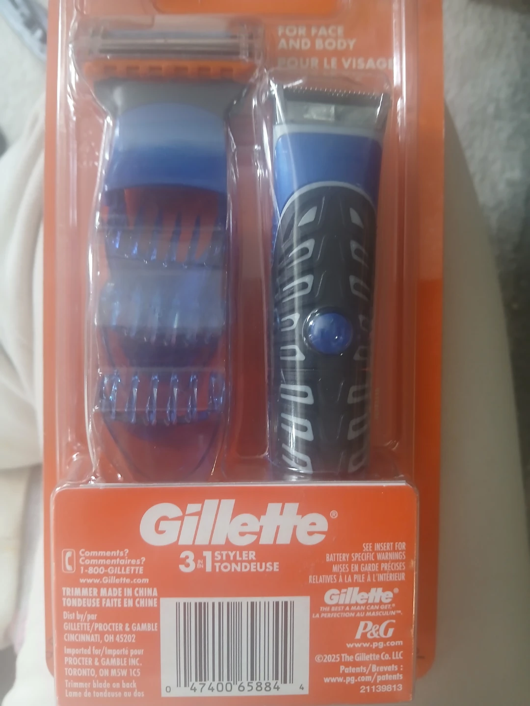 Gillette Fusion5 3-in-1 Styler Trimmer - photo 2