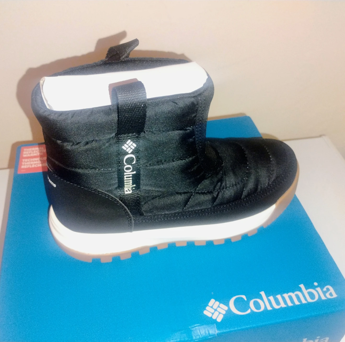 Columbia Kids' Snowtrot Mid Boots - Black