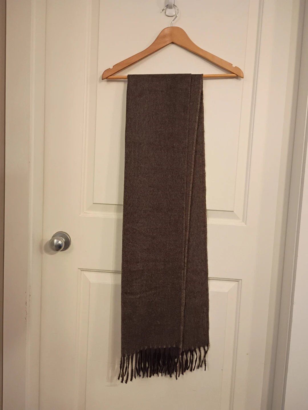 RW&CO. Brown Polyester Scarf