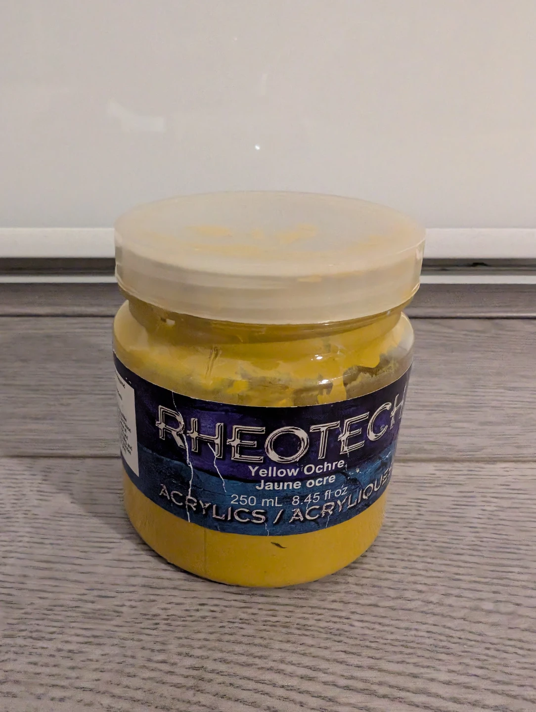 Rheotech Acrylic Paint- Yellow Ochre