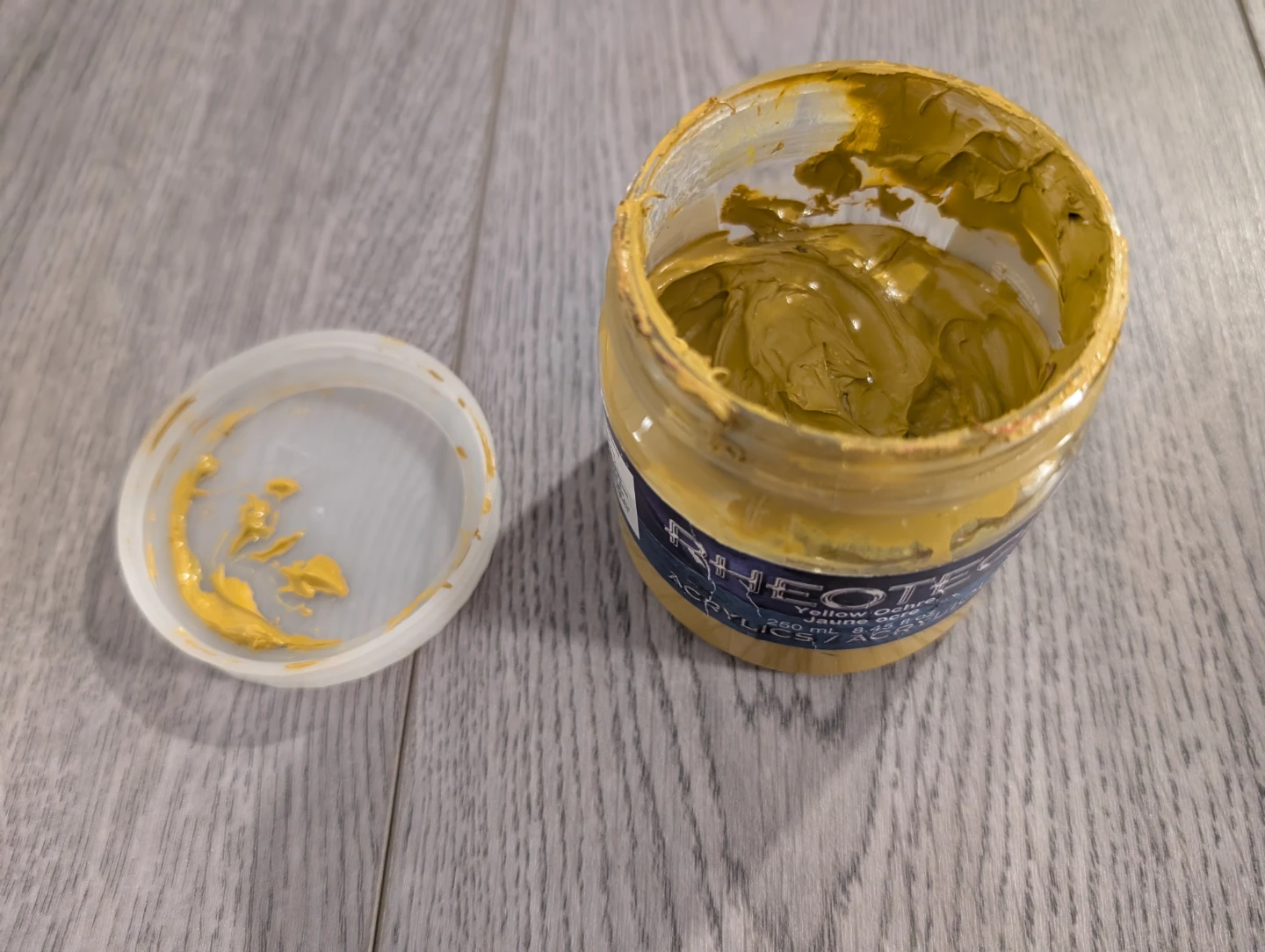 Rheotech Acrylic Paint- Yellow Ochre - photo 2