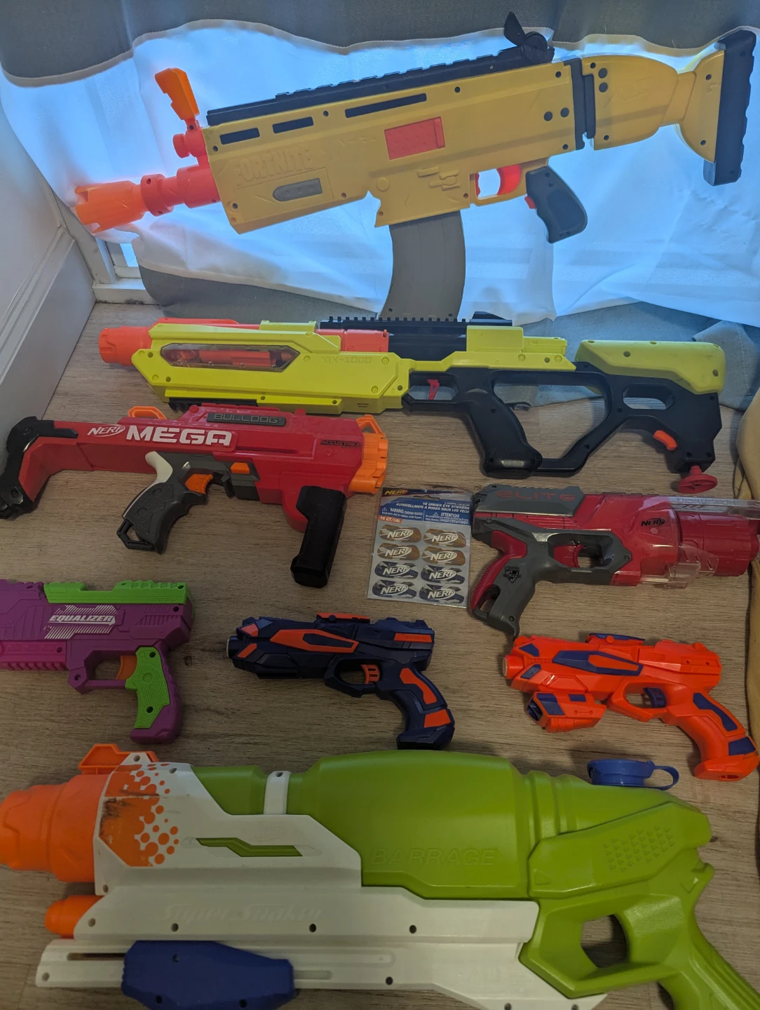 Nerf Gun Collection!