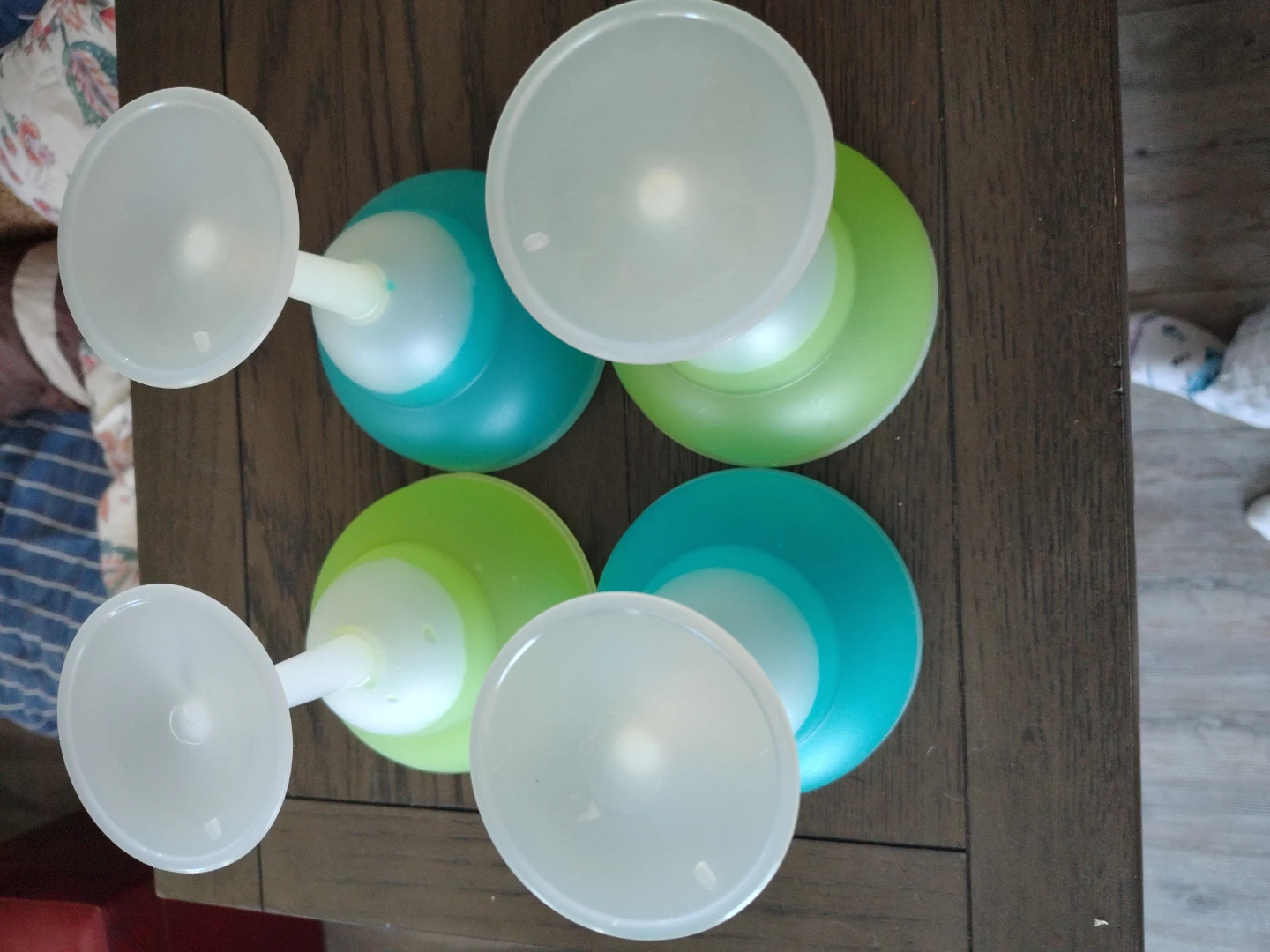 Freezable Plastic Margarita Glasses - Set of 4 - photo 3
