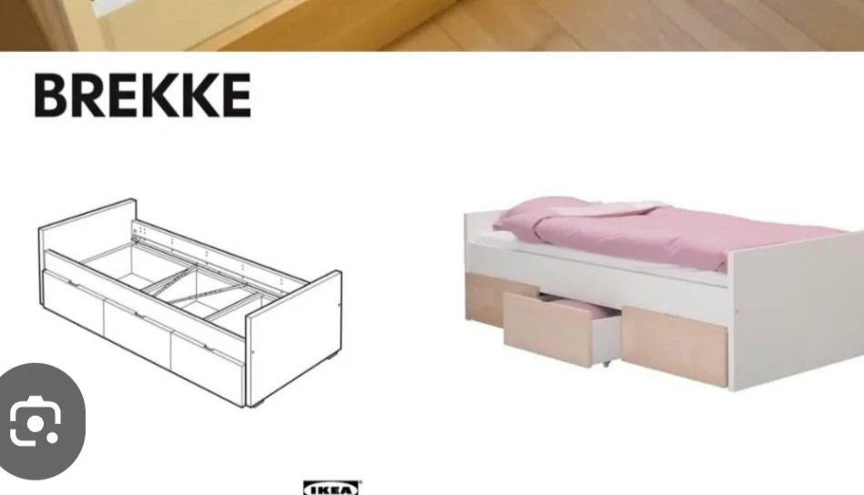 Under bed Storage w Wheels #1 - photo 4
