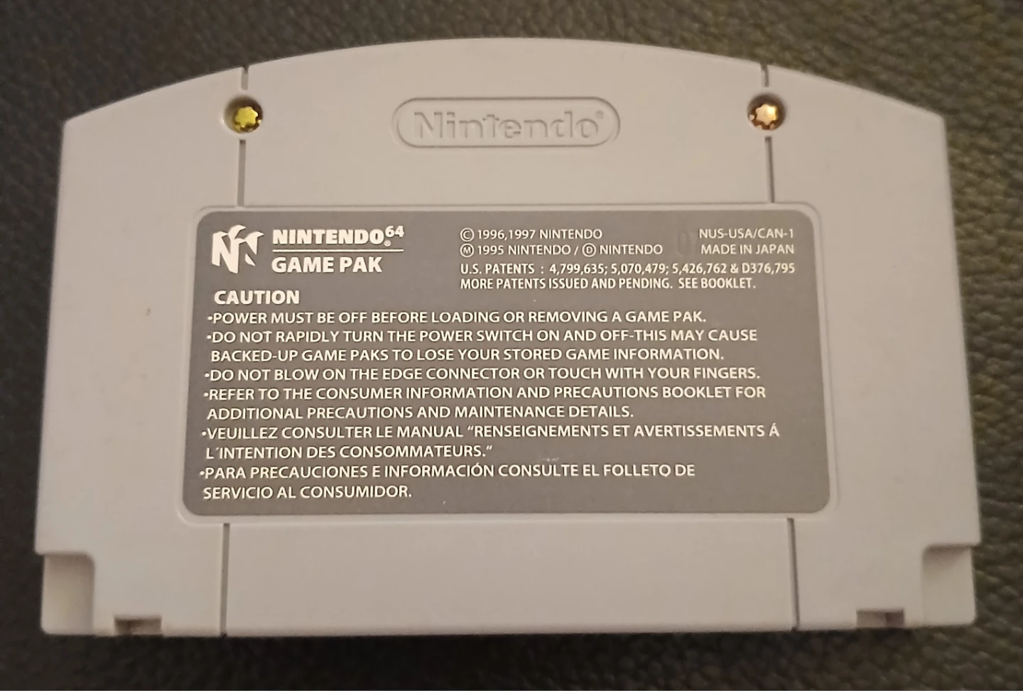 South Park Nintendo 64 Game - photo 2
